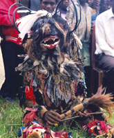 *The ritual dance of Malawi